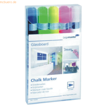 Kreidemarker 2-3mm sortiert VE=5 Stück Kreidemarker 2-3mm sortiert VE=5 Stück