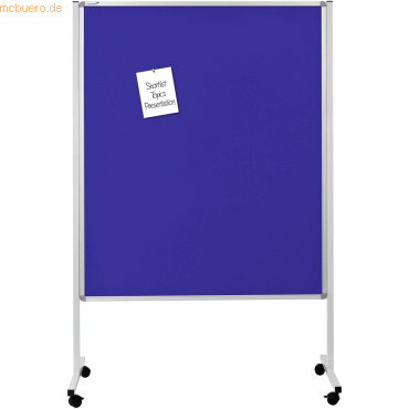 Multiboard XL Whiteboard/Pinboard 120x150cm blau Multiboard XL Whiteboard/Pinboard 120x150cm blau
