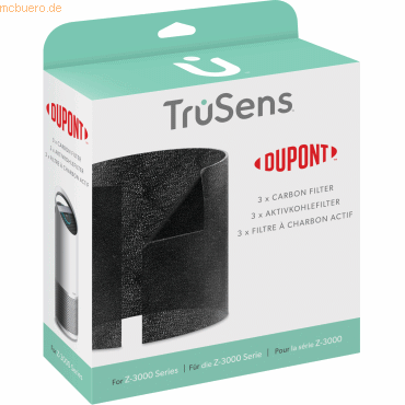 DuPont Aktivkohlefilter für Luftreiniger Z-3000 VE=3 Stück DuPont Aktivkohlefilter für Luftreiniger Z-3000 VE=3 Stück