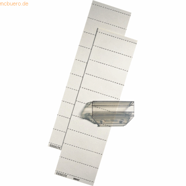 Blanko-Schildchen 60x21mm weiß VE=100 Stück Blanko-Schildchen 60x21mm weiß VE=100 Stück