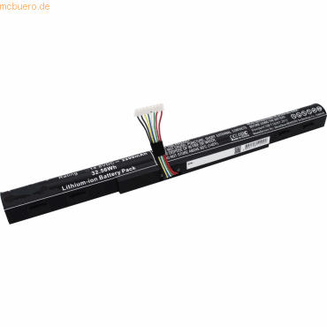 Akku für Acer Aspire ES1-420 Li-Ion 14,8 Volt 1800 mAh schwarz