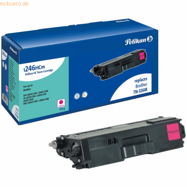 Toner-Kit kompatibel mit Brother TN-326M magenta Typ 1246HCM Toner-Kit kompatibel mit Brother TN-326M magenta Typ 1246HCM