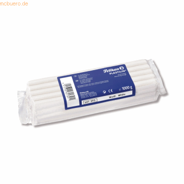 Knetmasse Plastilin 680 Farbe 1 weiß 1 kg Knetmasse Plastilin 680 Farbe 1 weiß 1 kg