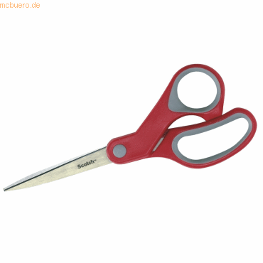 Komfort-Schere 20cm mit Komfortgriffen rot/grau Komfort-Schere 20cm mit Komfortgriffen rot/grau