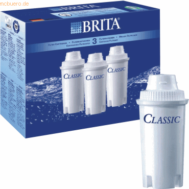 Brita Wasserfilterkartusche Classic VE=3 Stück