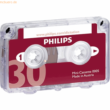 Philips Diktierkassetten Mini 2x15 min. B0005