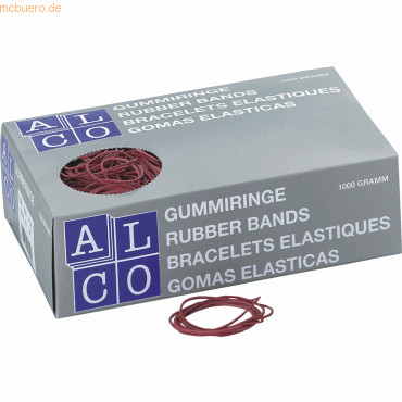 4007735007447 - Gummiringe 744 Ø 50mm rot 1kg 4007735007447 744 1000 Gramm