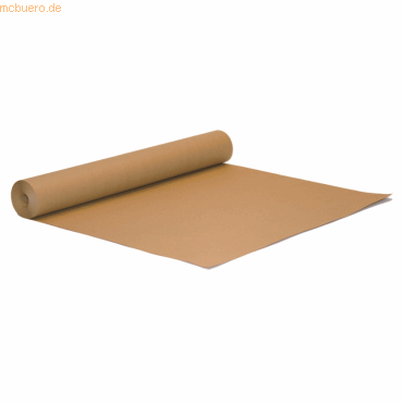 4250414101299 - Packpapier Natron-Kraft 70g qm 100cm x 5m glatt braun