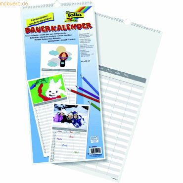 4001868024180 - Bastelkalender 23602 1 Monat 1 Seite 23x49cm Jahresunabhängig 4001868024180 folia 4001868024180 - Bastelkalender 23602 1 Monat 1 Seite 23x49cm Jahresunabhängig 4001868024180 folia