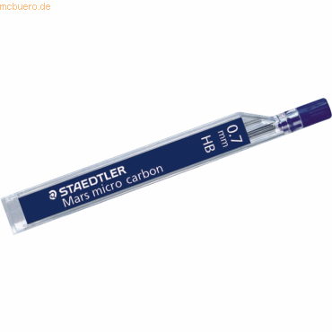 Staedtler Feinminen Dose mit 12 Minen 0,7mm HB