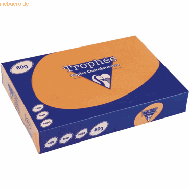 3329680176100 - Kopierpapier Trophee 1761C orange intensiv A4 80g 3329680176100 500 Stück 3329680176100 - Kopierpapier Trophee 1761C orange intensiv A4 80g 3329680176100 500 Stück
