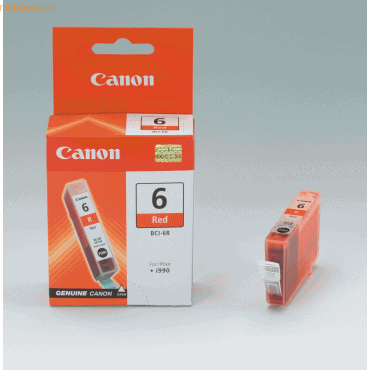 Canon Tintenpatrone Canon BCI6R rot