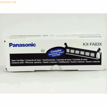 Panasonic Toner Panasonic KX-FA83X schwarz