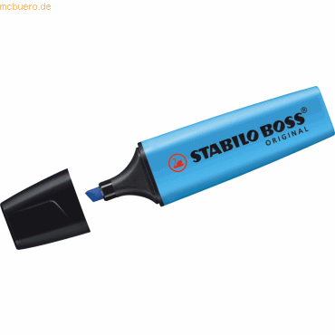 Stabilo Textmarker boss original blau