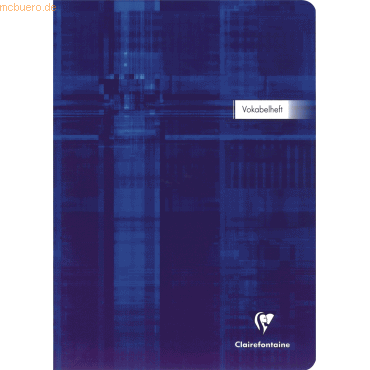 3329680368796 - 10 x Vokabelheft A5 liniert (1 Mittelstrich) VE=32 Blat 3329680368796 - 10 x Vokabelheft A5 liniert (1 Mittelstrich) VE=32 Blat