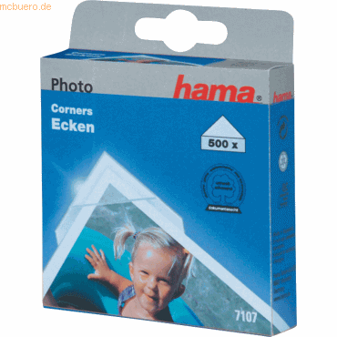 Hama Fotoecken selbstklebend VE=500 Stück