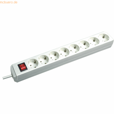 4007123114405 - Steckdosenleiste Eco Line 16 a 250 v Steckdosen 8 3 m H05VV-F 3 x 15 mm² - Brennenstuhl