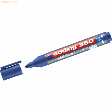 Edding Whiteboardmarker edding 360 nachfüllbar 1,5-3mm blau