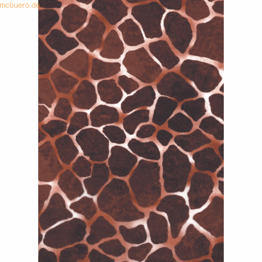 3760018722093 - 6 x Decopatchpapier 39x30cm 25g qm Giraffe