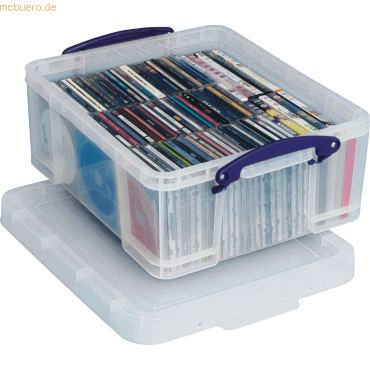 Really Useful Box Aufbewahrungsbox 18l 480x390x200mm PP transparent