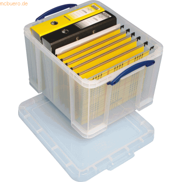 Really Useful Box Aufbewahrungsbox 35l 480x390x310mm PP transparent