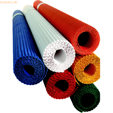 3065504712580 - Bastelwellpappe 300g qm 50x70cm orange VE=10 Bogen 3065504712580 - Bastelwellpappe 300g qm 50x70cm orange VE=10 Bogen