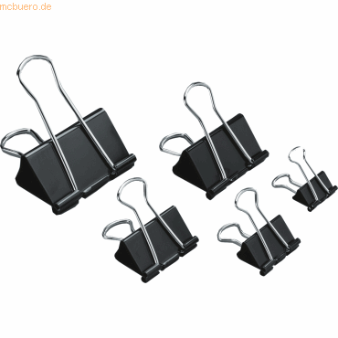 4003630751744 - Foldbackklemmer 32mm 14mm Federstahl schwarz 12 St Pack max Klemmdicke 13 mm - Soennecken 4003630751744 - Foldbackklemmer 32mm 14mm Federstahl schwarz 12 St Pack max Klemmdicke 13 mm - Soennecken