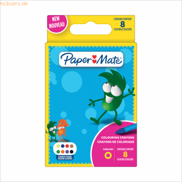 3026981682735 - Paper Mate Wachsmalstift 2168273 sort 8St 3026981682735 8 Stück 3026981682735 - Paper Mate Wachsmalstift 2168273 sort 8St 3026981682735 8 Stück