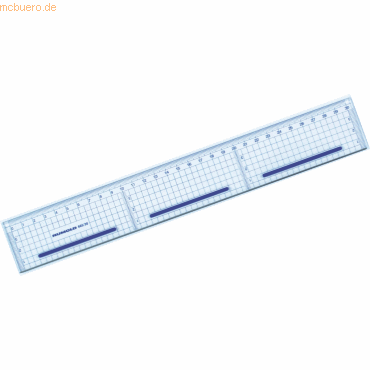 4012108027106 - Kunststoff-Schneidelineal 665 30 transparent 30cm