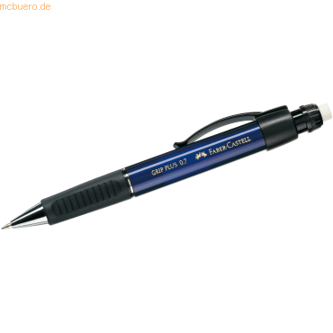 Faber Castell Druckbleistift Grip Plus 0,7 blau metallic