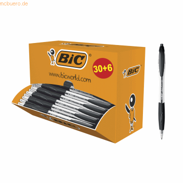 3086123344532 - Kuli ATLANTIS Classic nachfüllbar 04 mm Schreibfarbe schwarz 3086123344532 BIC 36 Stück 3086123344532 - Kuli ATLANTIS Classic nachfüllbar 04 mm Schreibfarbe schwarz 3086123344532 BIC 36 Stück