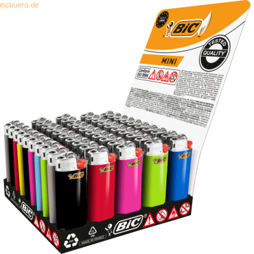 3086125002805 - 807970 Feuerzeug J25 Mini 3086125002805 BIC 50 Stück