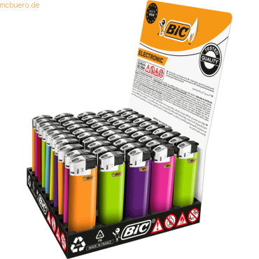 3086126642888 - 862274 Biocolor Feuerzeug J38 Electronic 3086126642888 BIC 50 Stück 3086126642888 - 862274 Biocolor Feuerzeug J38 Electronic 3086126642888 BIC 50 Stück