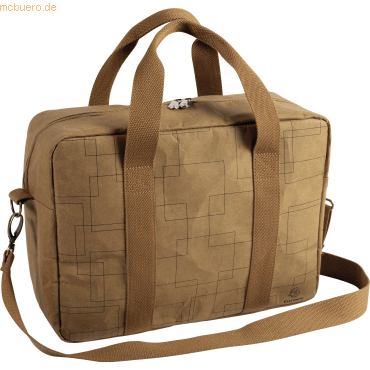 3130631176601 - Laptoptasche Eterneco V2 Lederoptik für Laptops bis 15 Dokumente bis DIN A4 B 400 x T 130 x H 290 mm Papier braun 3130631176601 - Laptoptasche Eterneco V2 Lederoptik für Laptops bis 15 Dokumente bis DIN A4 B 400 x T 130 x H 290 mm Papier braun