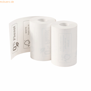 3130631407613 - Thermorolle 57x40mm 18m (per 20) für Kartenzahlung ohne Kunststoff 3130631407613 20 Stück 3130631407613 - Thermorolle 57x40mm 18m (per 20) für Kartenzahlung ohne Kunststoff 3130631407613 20 Stück