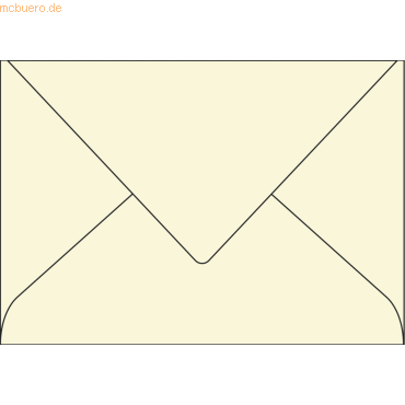 3329680544206 - Briefumschlag C5 120g qm elfenbein VE=20 Stück