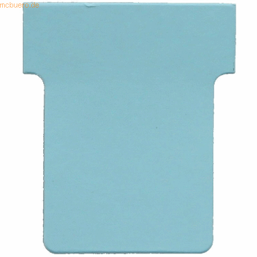 3147330002841 - T-Karten Größe 15   45 mm 170 g qm blau