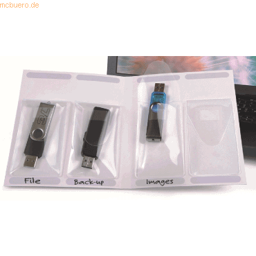 3L USB-Taschen 52,5x90mm selbstklebend VE=10 Stück