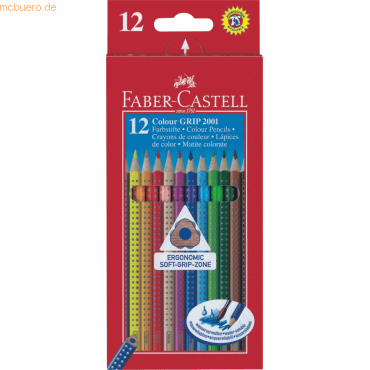 Faber Castell Farbstifte Colour Grip VE=12 Farben