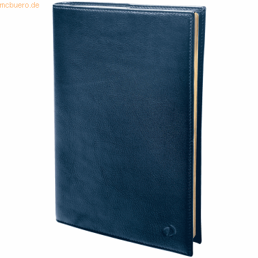 3371010426898 - Buchkalender Minister 16x24cm Montebello blau 2023