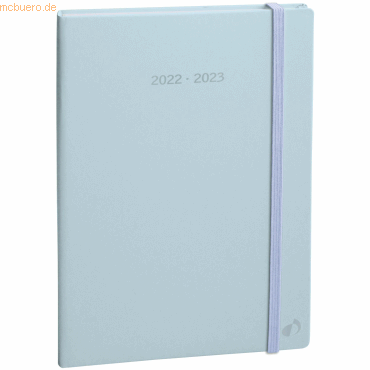 3371010461110 - Buchkalender Plan Week 16x24cm Pastel blau 2023