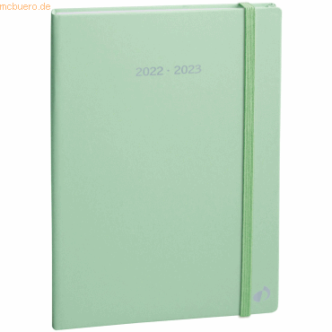 3371010461127 - Buchkalender Plan Note 15 15x21cm Pastell Grün 2025