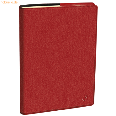 Quo Vadis Buchkalender Minister Prestige 16x24cm Marlow bordeaux 2025