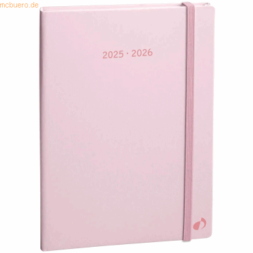 3371010528431 - Buchkalender Plan Note 15 15x21cm Pastell Rosa 2026 3371010528431 - Buchkalender Plan Note 15 15x21cm Pastell Rosa 2026