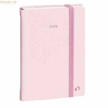 3371010532605 - Buchkalender Daily 21 13x21cm Color Pastell rosa 2026 3371010532605 - Buchkalender Daily 21 13x21cm Color Pastell rosa 2026
