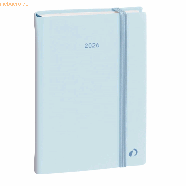 3371010532636 - Buchkalender Daily 21 13x21cm Color Pastell blau 2026 3371010532636 - Buchkalender Daily 21 13x21cm Color Pastell blau 2026