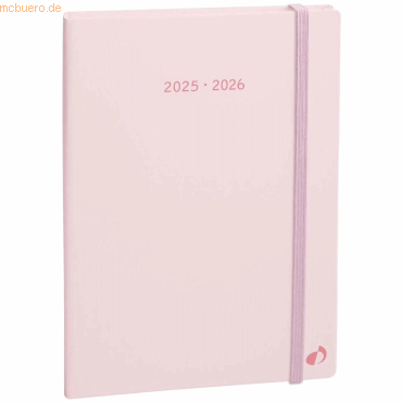 3371010535712 - Buchkalender Plan Week 16x24cm Pastel rosa 2026 3371010535712 - Buchkalender Plan Week 16x24cm Pastel rosa 2026