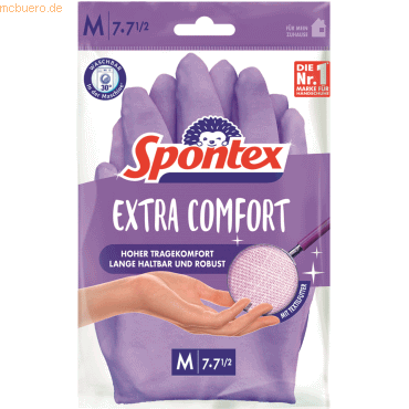 3384123070179 - Haushaltshandschuhe Extra Comfort Handschuh Naturkautschuklatex Spülhandschuh griffsicher - Spontex 3384123070179 - Haushaltshandschuhe Extra Comfort Handschuh Naturkautschuklatex Spülhandschuh griffsicher - Spontex