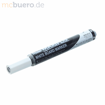 3474377910816 - 12 x Whiteboardmarker Maxiflo 2-5mm Keilspitze schwarz