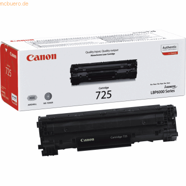 Canon Toner Canon CRG725 schwarz